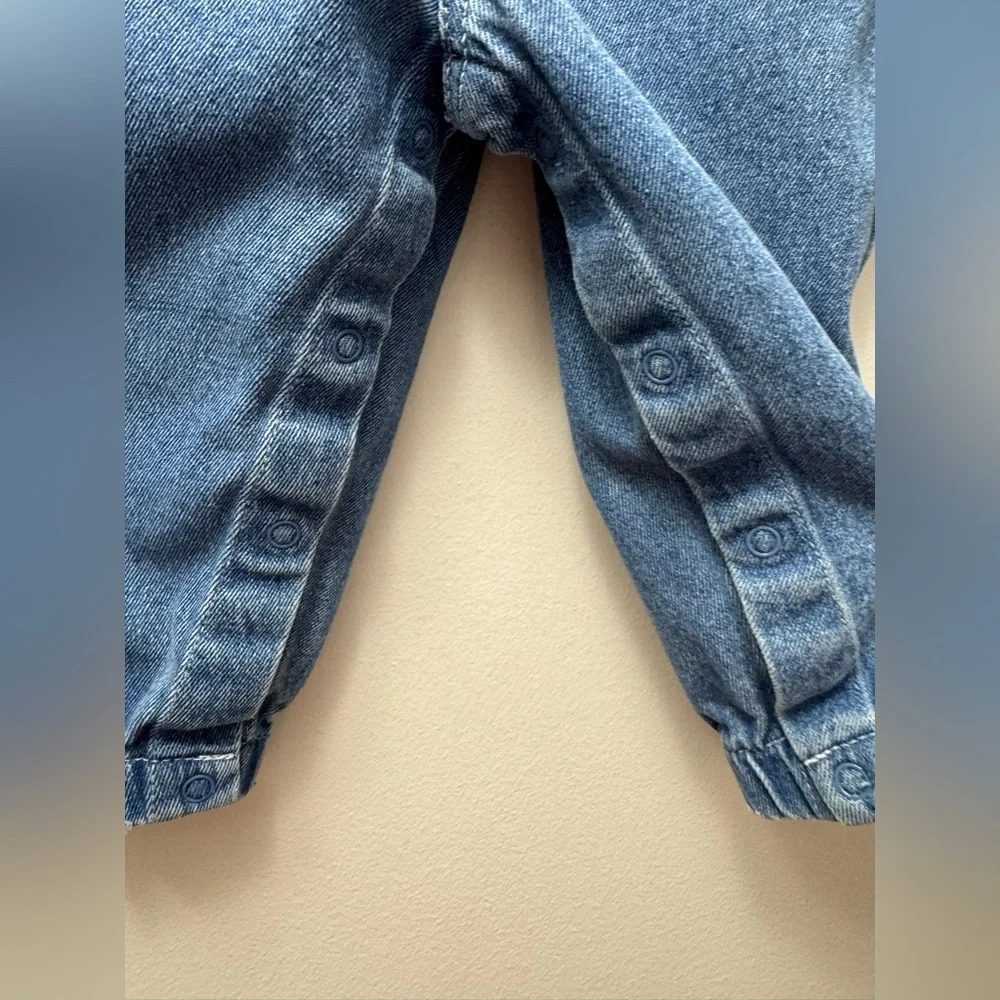 Vintage Sesame Street Elmo overalls 18M - Picture 3 of 9